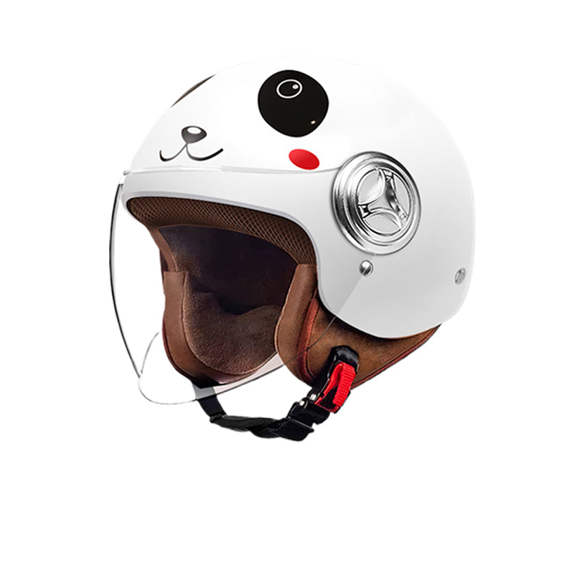 3C-Certified Children’s Helmet for Boys and Girls, Electric Vehicle Helmet Winter Warm Battery Motorcycle Safety Helmet | Kids’ Half-Face Helmet