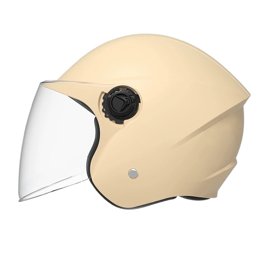 3C-Certified Women’s Electric Vehicle Helmet, Winter Warm Safety Helmet, Dual-Use for All Seasons, Battery Motorcycle Half-Face Helmet