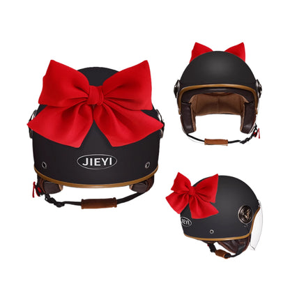 3C-Certified Electric Vehicle Helmet, Unisex for All Seasons, Battery Motorcycle Helmet, Retro Safety Helmet, Winter Warm Half-Face Helmet